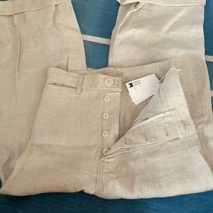 Jesse Kamm linen sailor pant